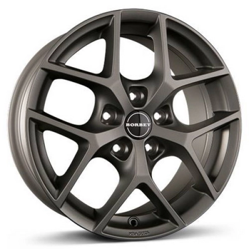 Borbet Y W7 R16 PCD5x112 ET48 DIA57.1 matt titan